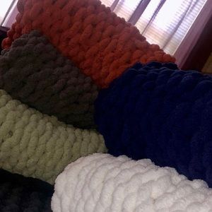 Chunky Knit Blanket!